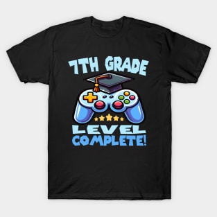 7Th Level Complete Video Gamers Graduation Class 2024 T-Shirt